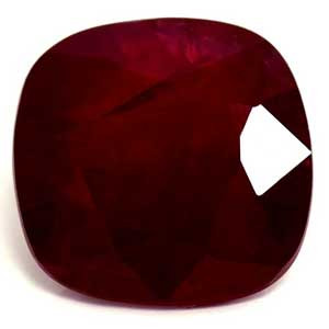 Cushion 0.73 Red Ruby - #1085346