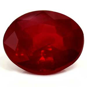Oval 0.64 Red Ruby - #1085427