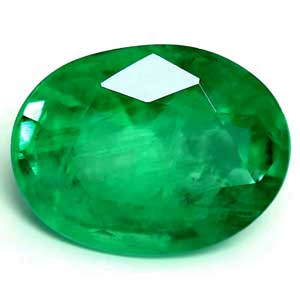 Oval 1.23 Green Emerald - #1085309