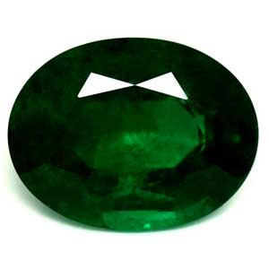 Oval 1.10 Green Emerald - #1085307