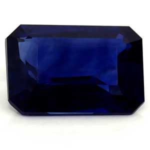 Emerald 0.78 Blue Sapphire - #1085122