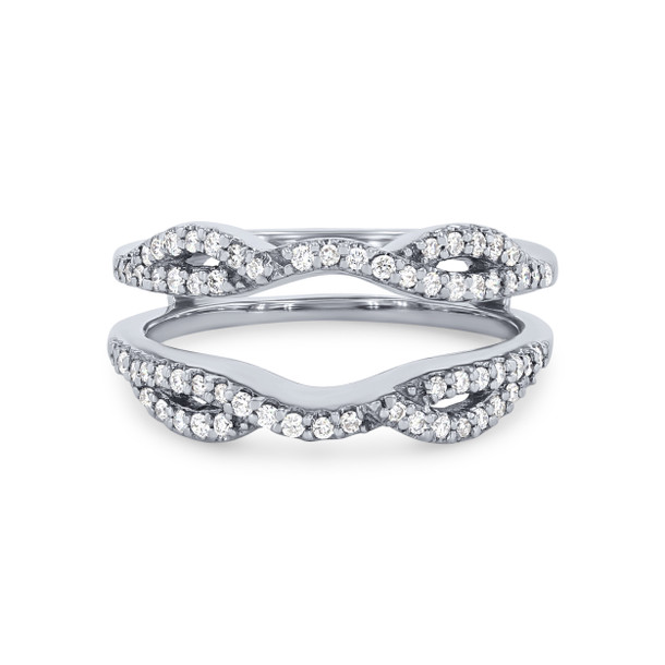 True Romance Twist Diamond Ring Guard