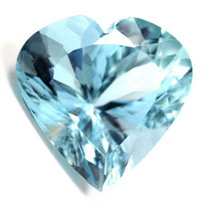 Heart 26.32 Aquamarine - #1085580
