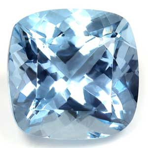 Cushion 3.32 Aquamarine - #1085706
