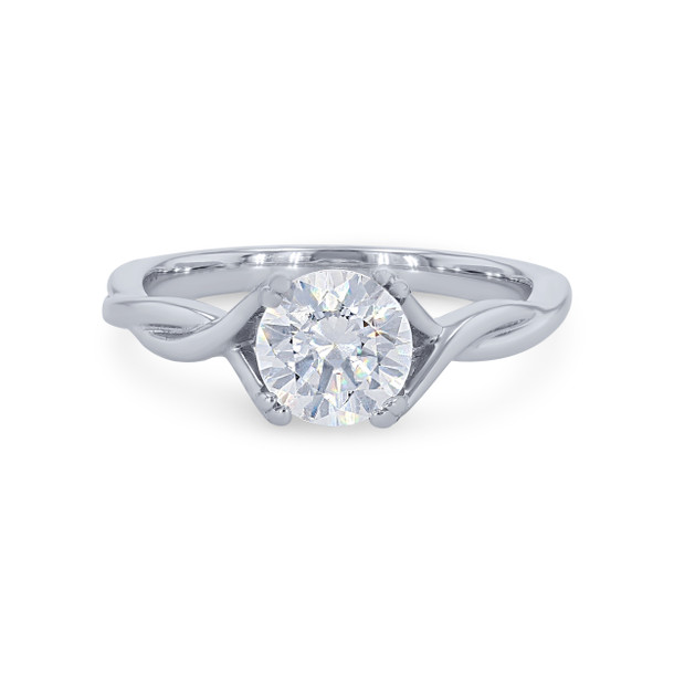 Artcarved Solitaire Twist Engagement Setting