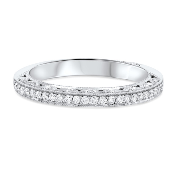Tacori Classic Crescent Scallop Wedding Band