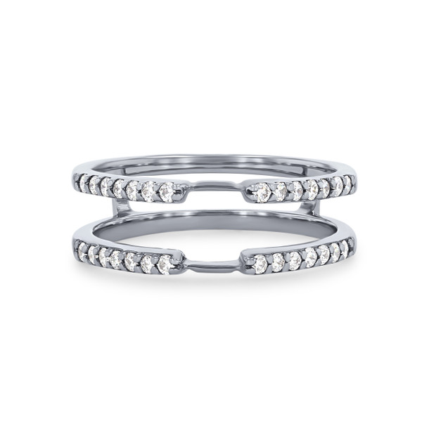 True Romance Raised Diamond Ring Guard