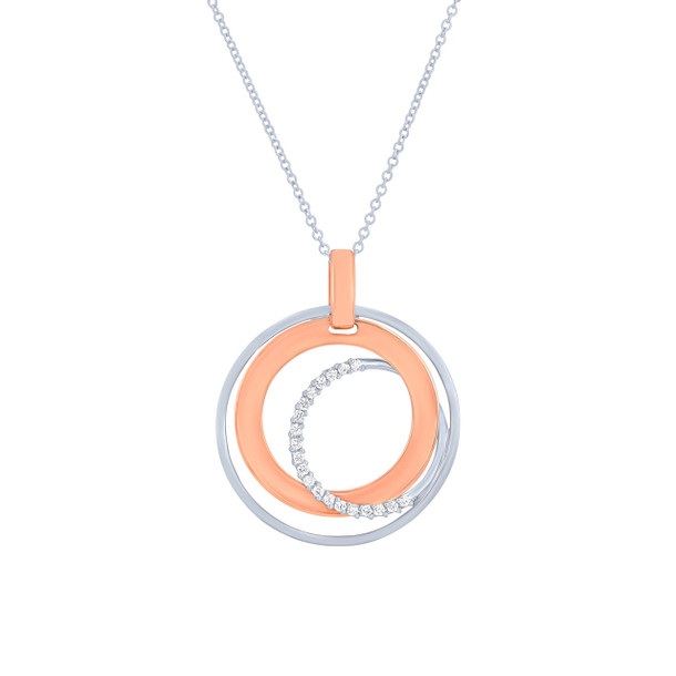 Simon G. Clio Circle Diamond Pendant