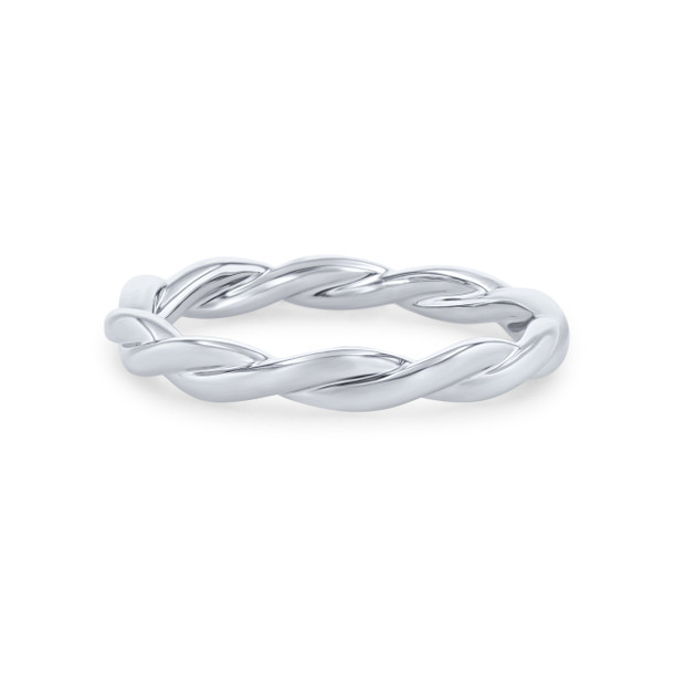 Twist Wedding Band