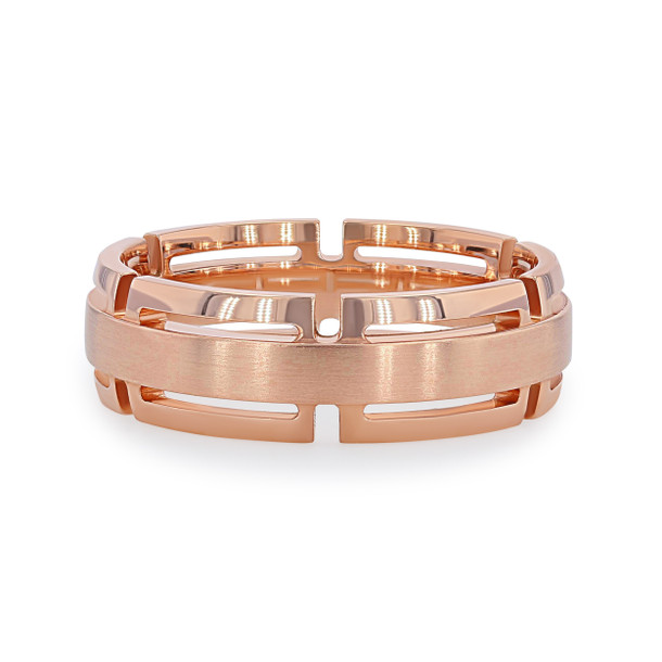 Open Link 7mm Wedding Band