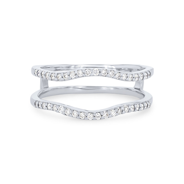 True Romance Contour Diamond Ring Guard