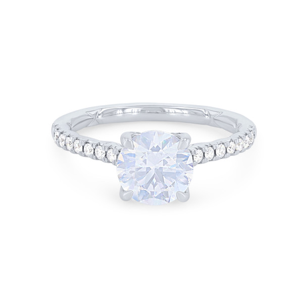 A. Jaffe Cathedral Diamond Head Engagement Setting