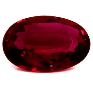 Oval 0.55 Red Ruby - #1105988