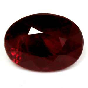 Oval 0.82 Red Ruby - #1112375