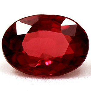 Oval 0.65 Red Ruby - #1112384