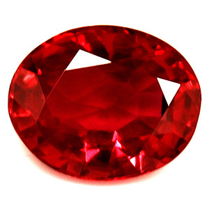 Oval 0.68 Red Ruby - #1112414