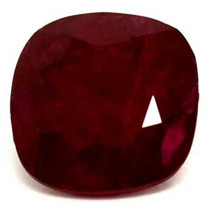 Cushion 0.89 Red Ruby - #1113188