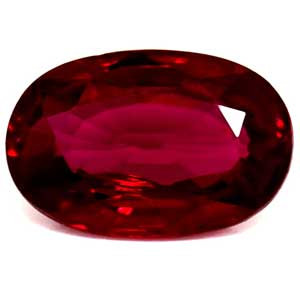 Oval 0.60 Red Ruby - #1113411