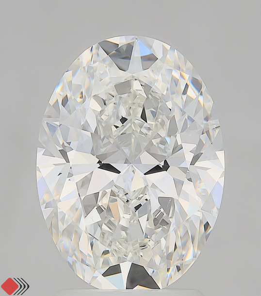 Oval 2.53 E VVS2 - #1115684 - Lab Grown