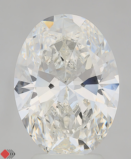 Oval 3.57 E VVS2 - #1115736 - Lab Grown