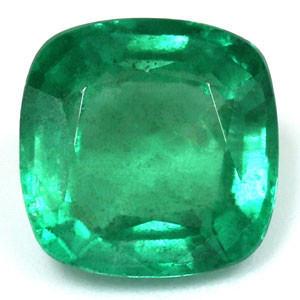 Cushion 1.63 Green Emerald - #1117724