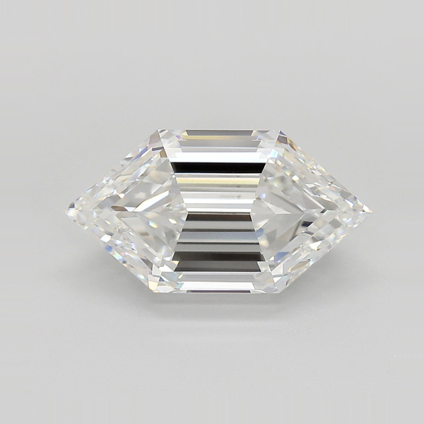 Hexagonal 4.07 F VVS2 - #1119184 - Lab Grown