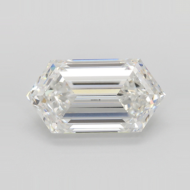 Hexagonal 5.05 F VVS2 - #1119256 - Lab Grown