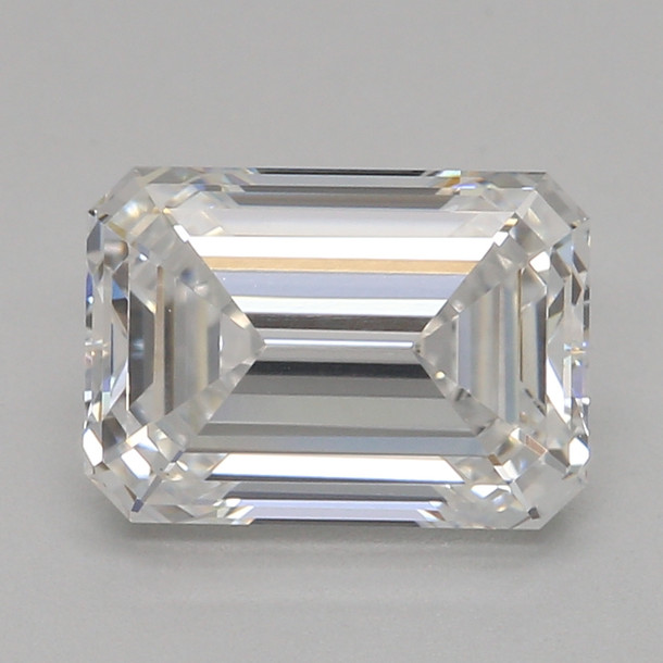 Emerald 1.59 E VVS2 - #1122774 - Lab Grown