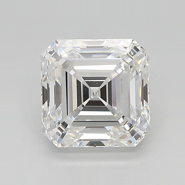 Asscher 2.05 E VS1 - #1123380 - Lab Grown