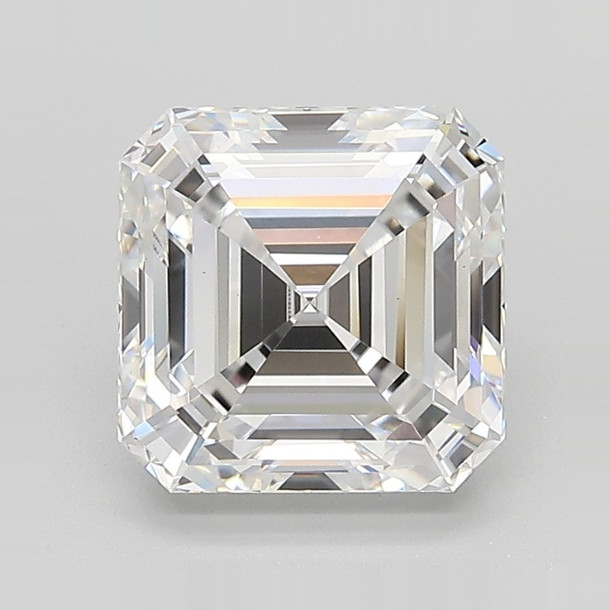 Asscher 3.07 E VVS2 - #1123202 - Lab Grown