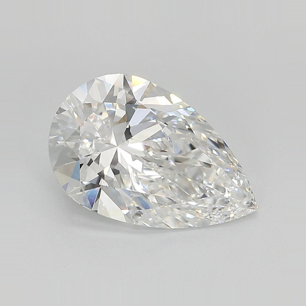 Pear 2.51 E VVS2 - #1123327 - Lab Grown