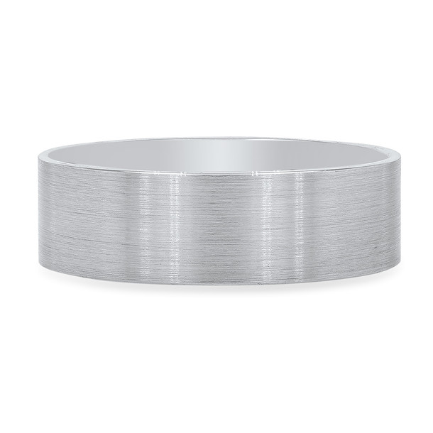 Flat Matte 7mm Wedding Band