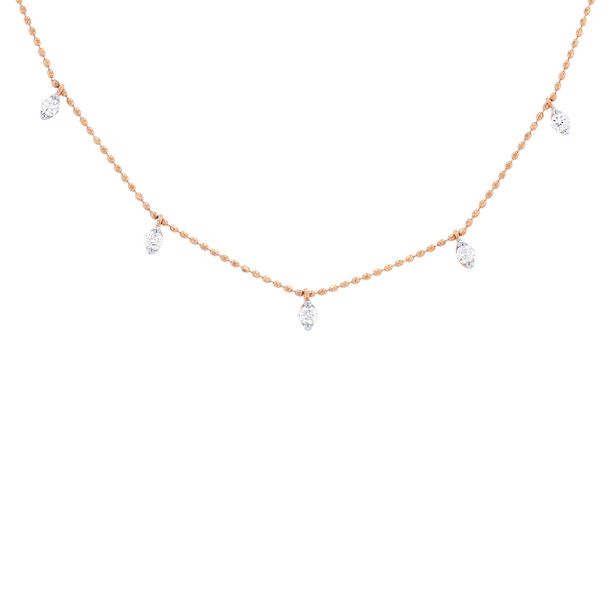 Diamond Station Necklace