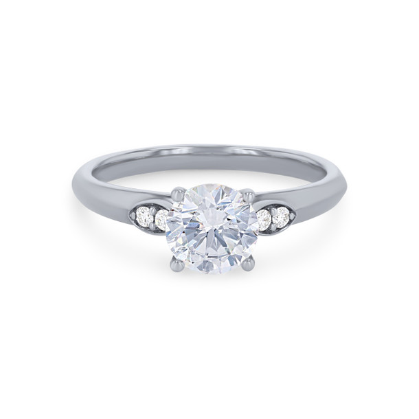 Simon G. Illusion Three Stone Engagement Setting