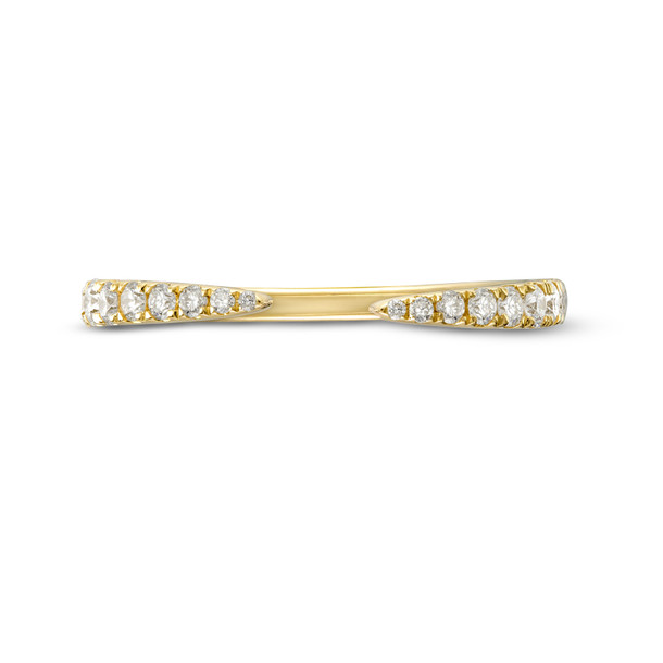 Graduated Diamond Open Ring