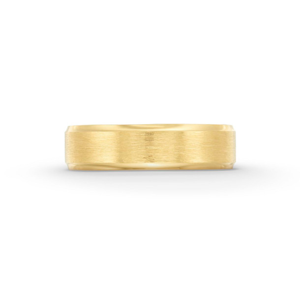 Tacori Classic Bevel Edge Brushed Finish Wedding Band
