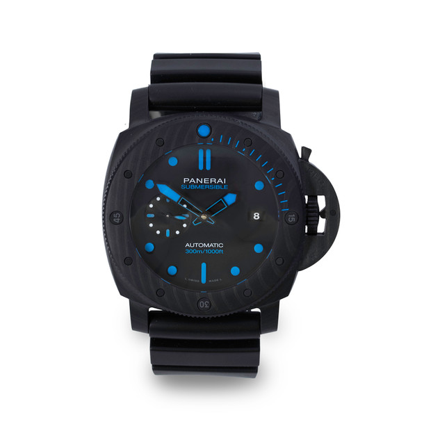 Panerai Submersible 47 Black Dial Watch | Carbotech