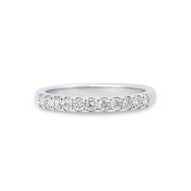Shared Prong Diamond Wedding Band (0.33tw)