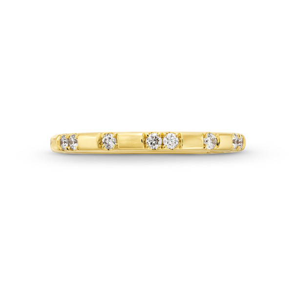 A. Jaffe Diamond Station Wedding Band