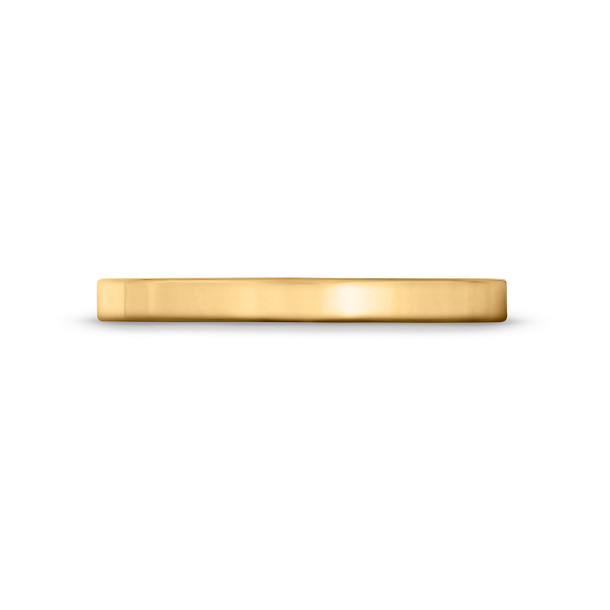 Flat Plain Wedding Band (2mm)