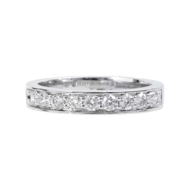 Channel Diamond Wedding Band (0.54tw)
