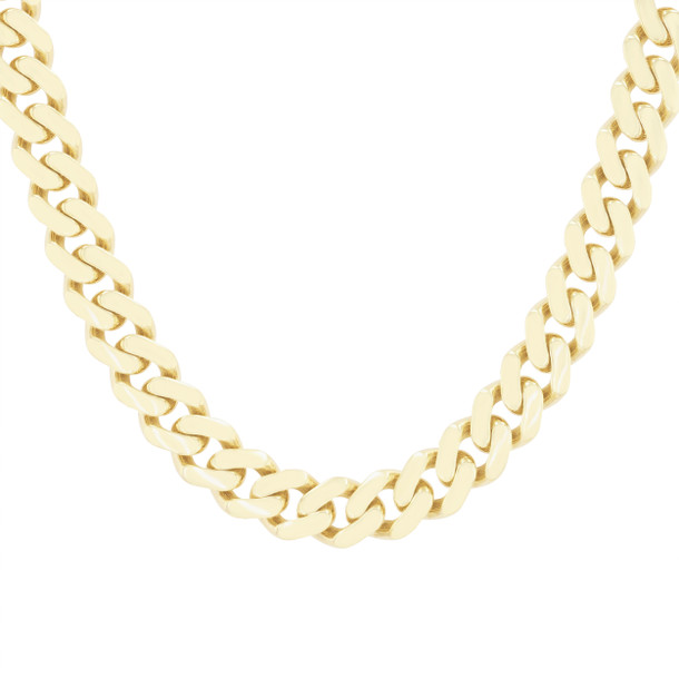 22 inch Cuban Link Chain Necklace - 9.5mm