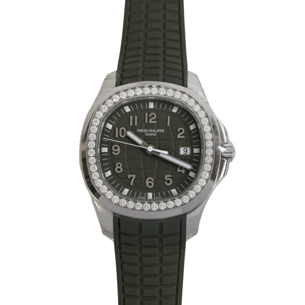 Patek Philippe Aquanaut 38 Green Dial Watch | Steel