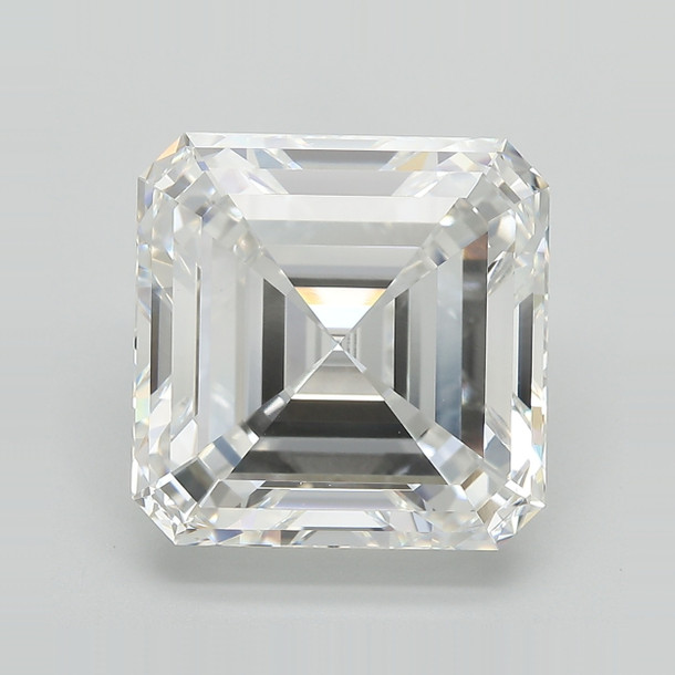 Asscher 10.84 F VVS2 - #622666 - Lab Grown