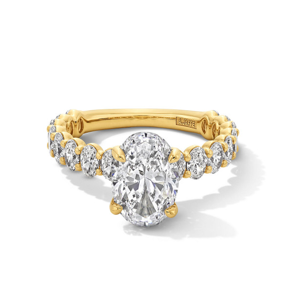 A. Jaffe Hidden Halo 3/4 Way Engagement Setting