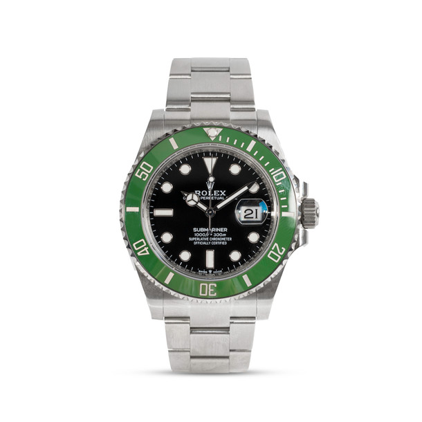 Rolex Submariner 41 Black Dial Watch | "Starbucks" | Oystersteel