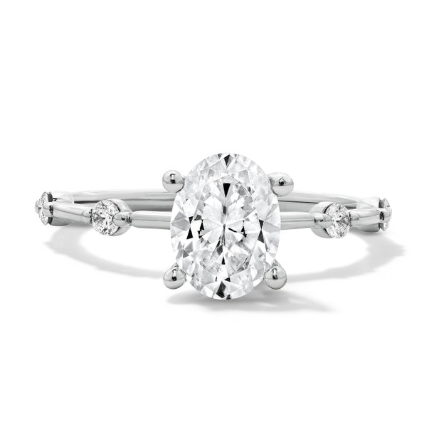 Sylvie Accent Diamond Engagement Setting