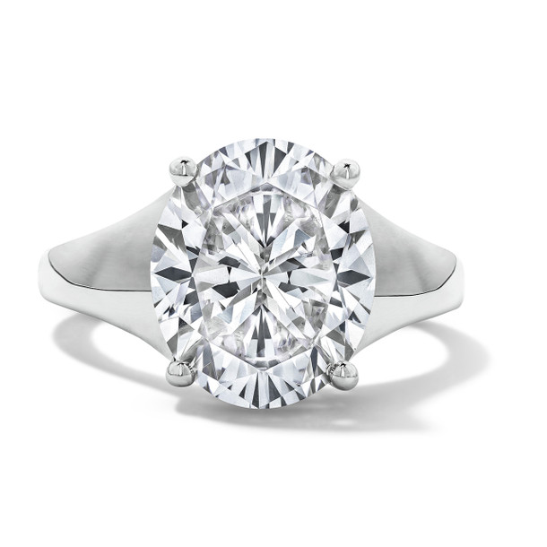 Solitaire Tapered Engagement Setting by Adorette