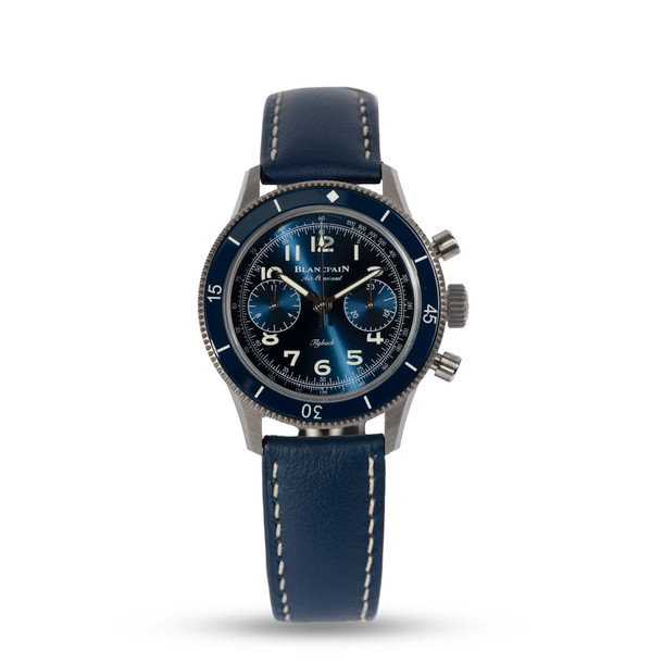 Blancpain Air Command 36 Blue Dial Watch | Titanium