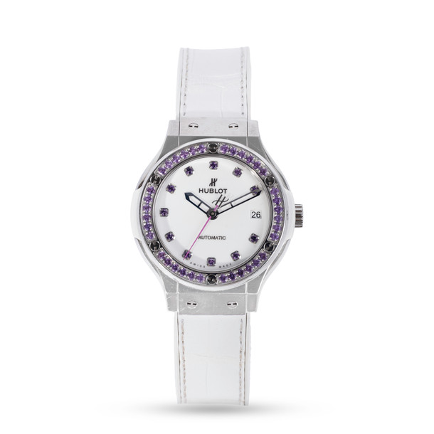 Hublot Classic Fusion 'Womanity' 38 White Dial Watch | Titanium